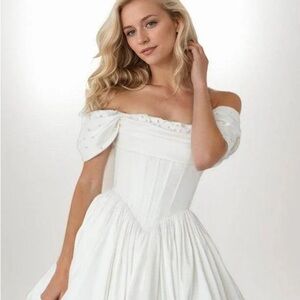 Cocomelody White Dress US4
